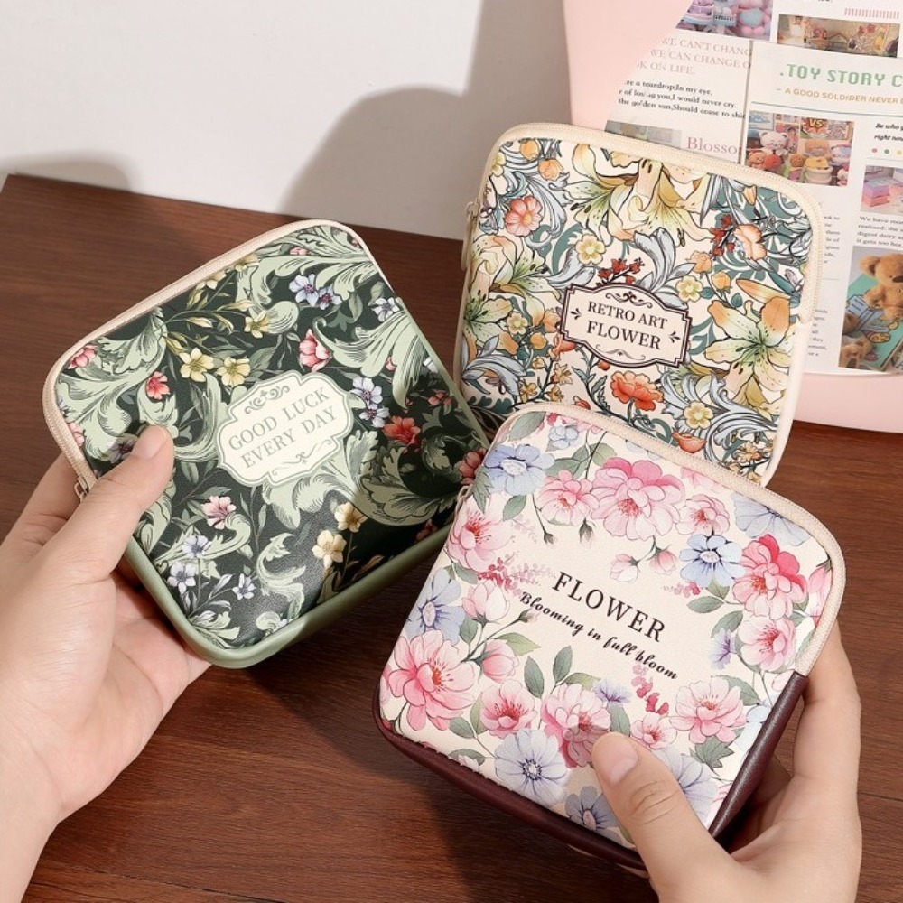 Cosmetic Bags - Nieuwe PVC-sanitaire tas voor maandverband, grote