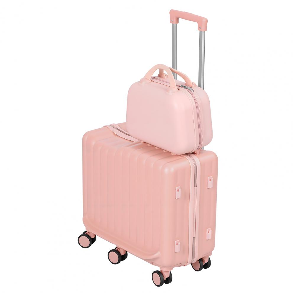 Kids Ride On Suitcase Scooter - Duurzame 20 inch kinderrijtrolley opvouwbaar met