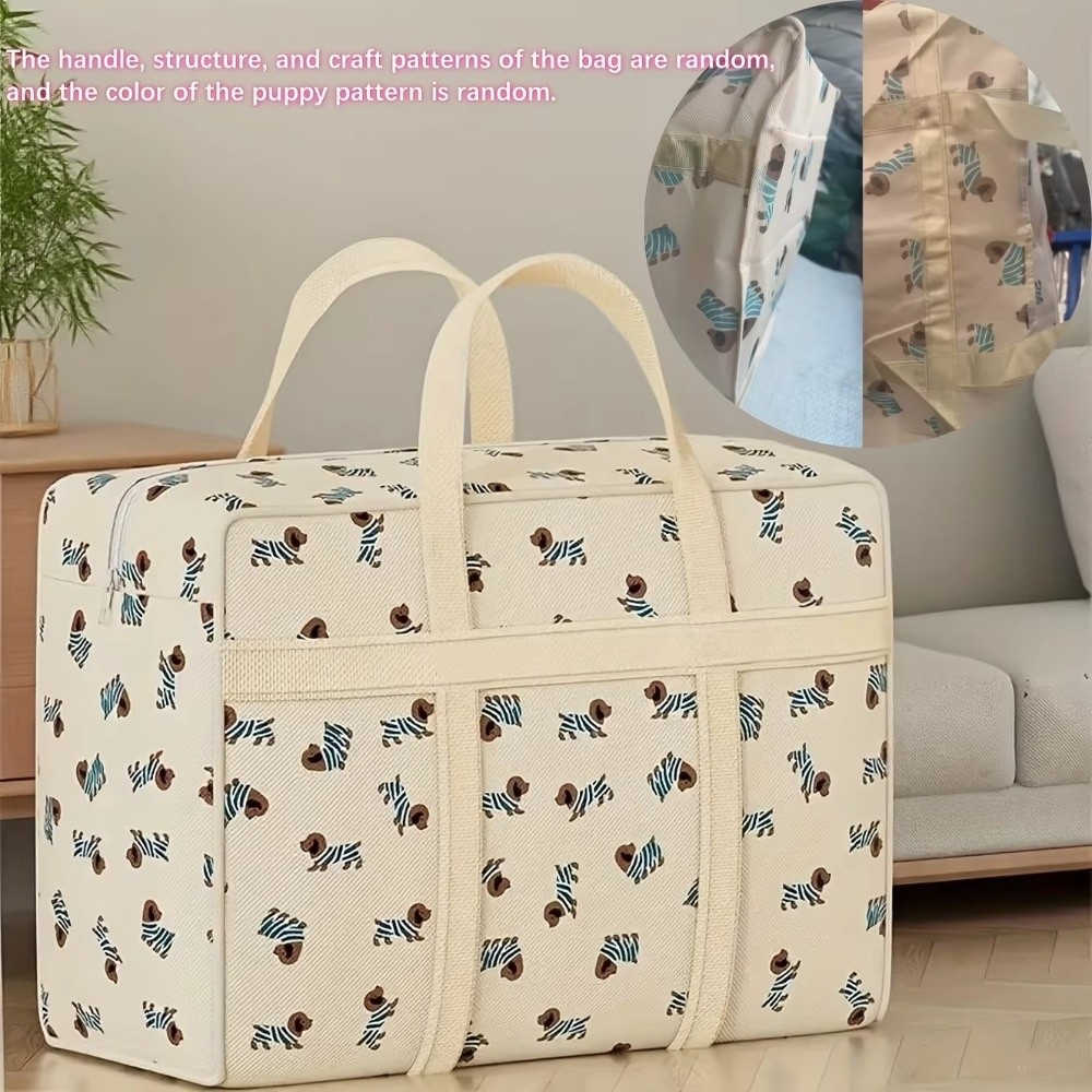 Foldable Rolling Luggage Bag - Nieuwe ruimtebesparende opbergtas Opvouwbare duurzame polyester