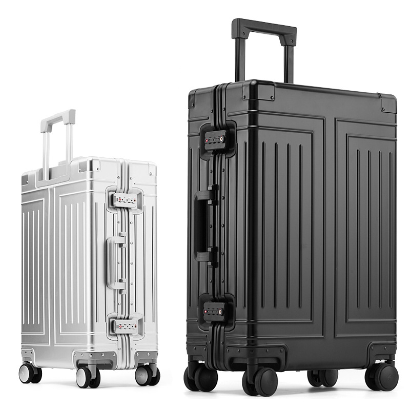 Spinner Wheel Rolling Suitcase 20 Inch - 20/24/26/28 inch aluminium koffer, trolleykoffer van