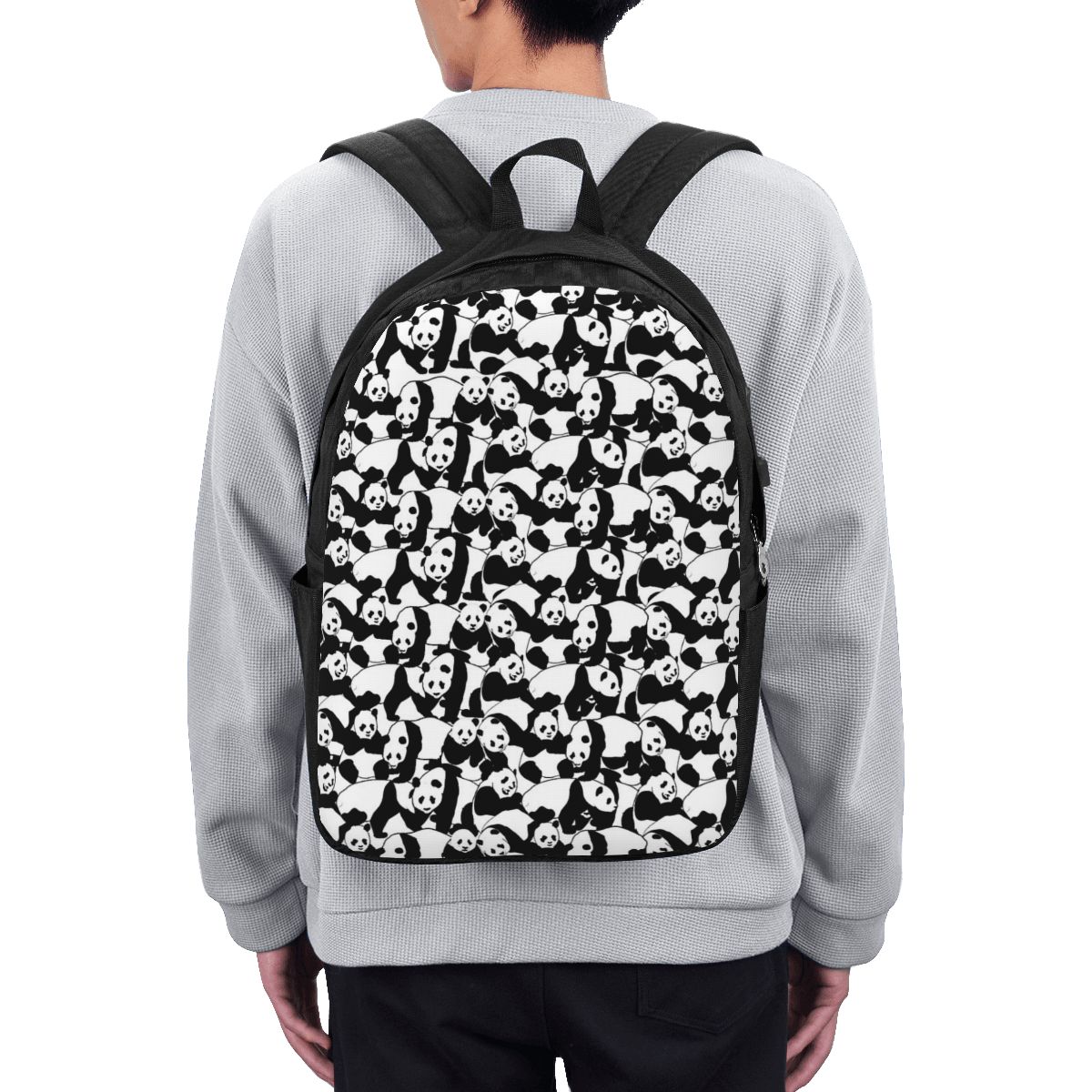Travel Bags - Panda Patroon Rugzak Reisnotebooktas Computer Student