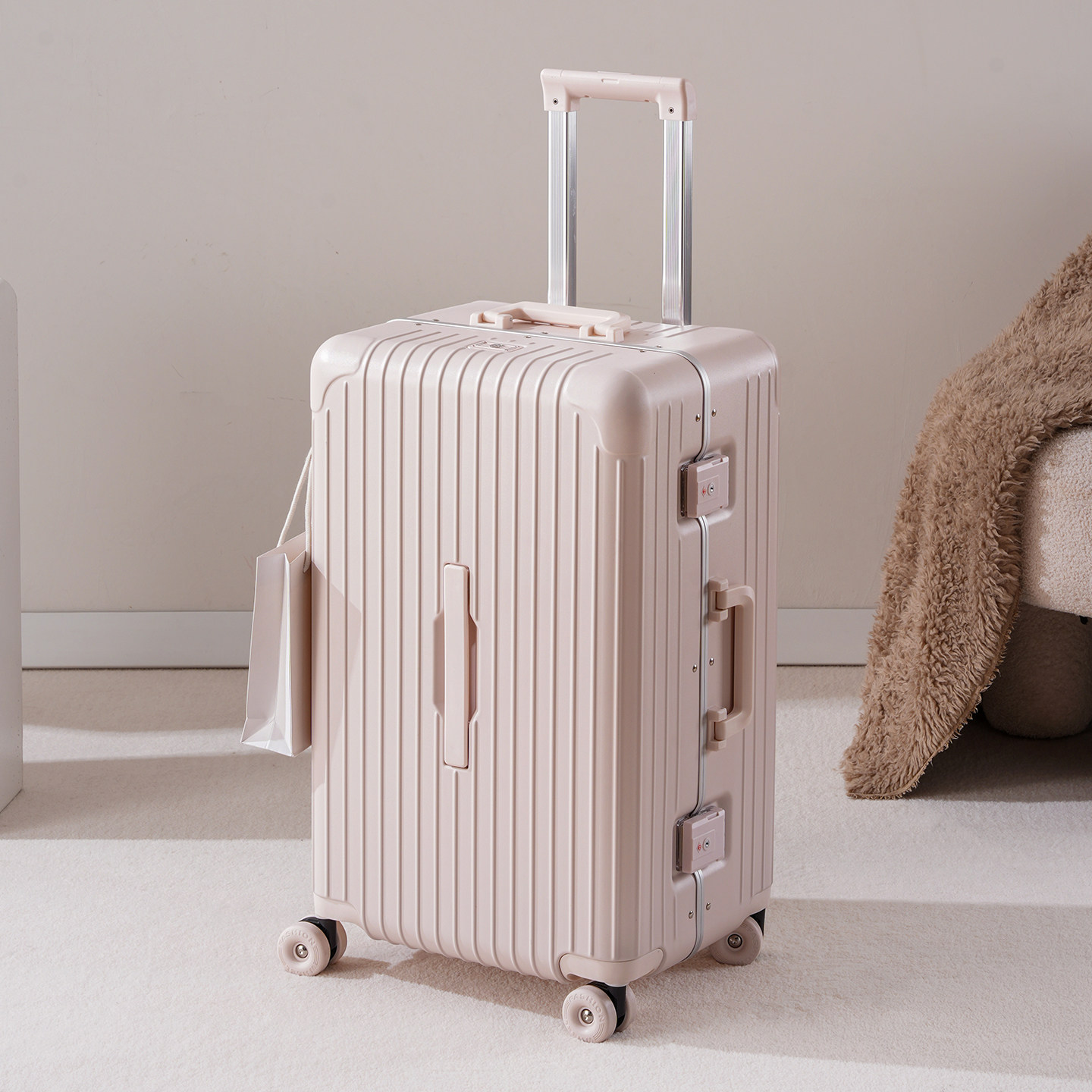 Aluminum Frame Carry On Luggage - Nieuwe aluminium frame koffer 20''rolkoffer 28''grote