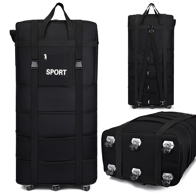 Plus Airline Ingecheckte Bagag - Foldable Rolling Luggage Bag recensie en prijs