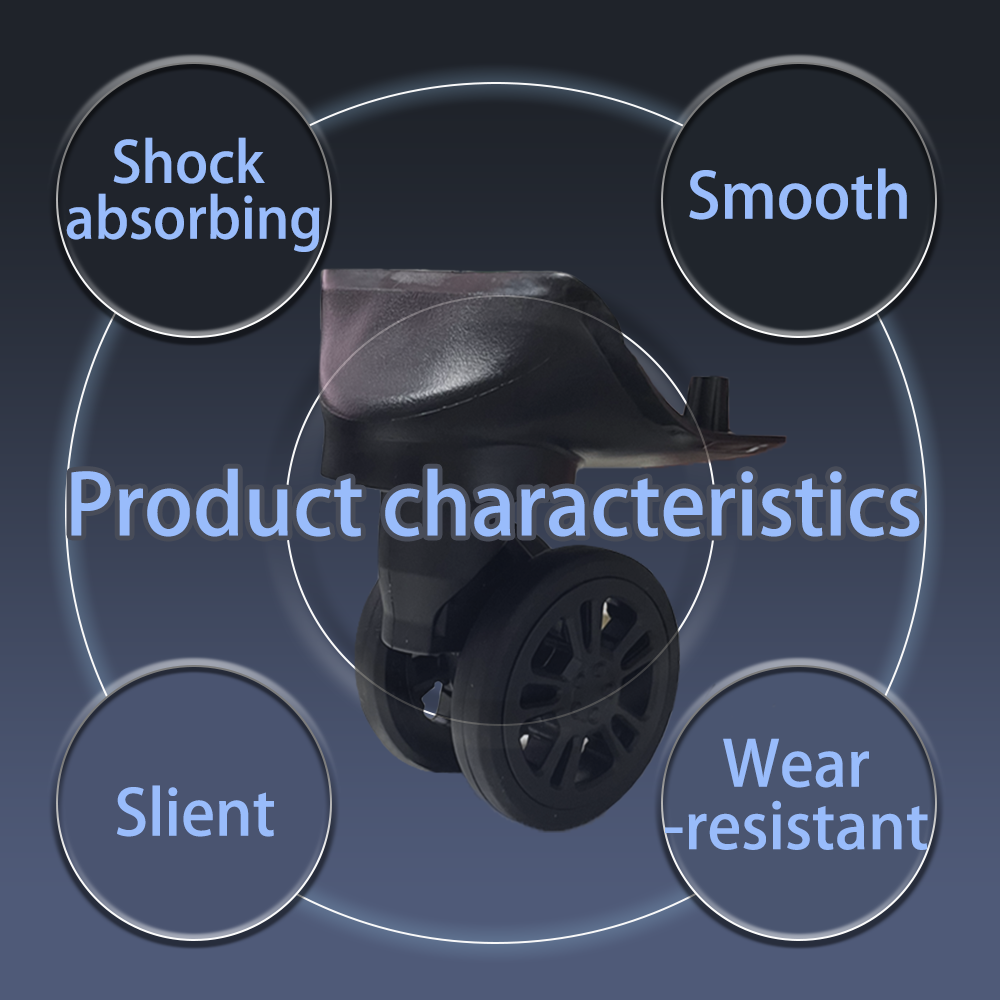 Geschikt voor HINOMOTO HRD02 U - Silent Replacement Luggage Wheels recensie en prijs