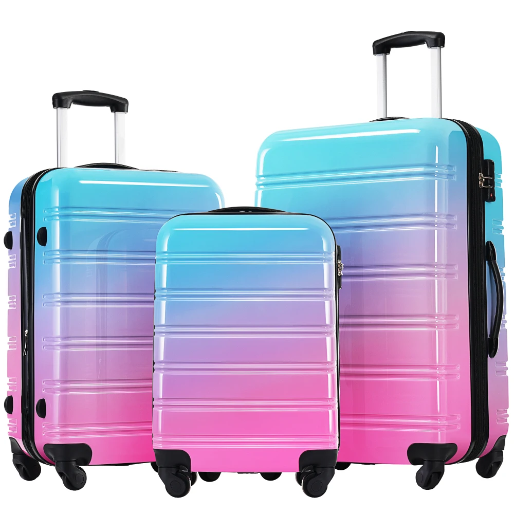 Hardshell bagagesets 3-delig,  - Expandable Hard Shell Luggage Set recensie en prijs