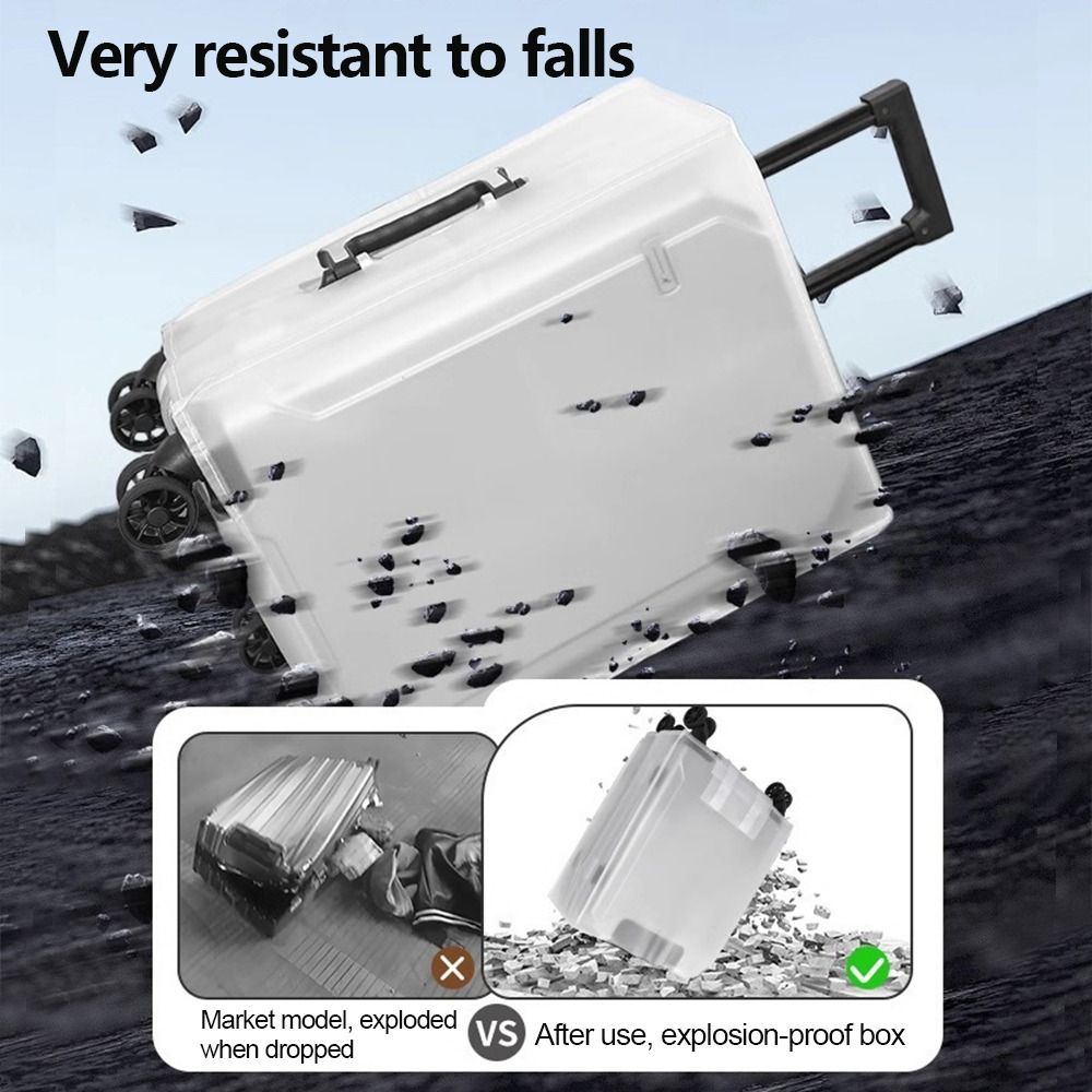 Nieuwe frosted bagagebescherme - Waterproof Suitcase Cover Protector recensie en prijs