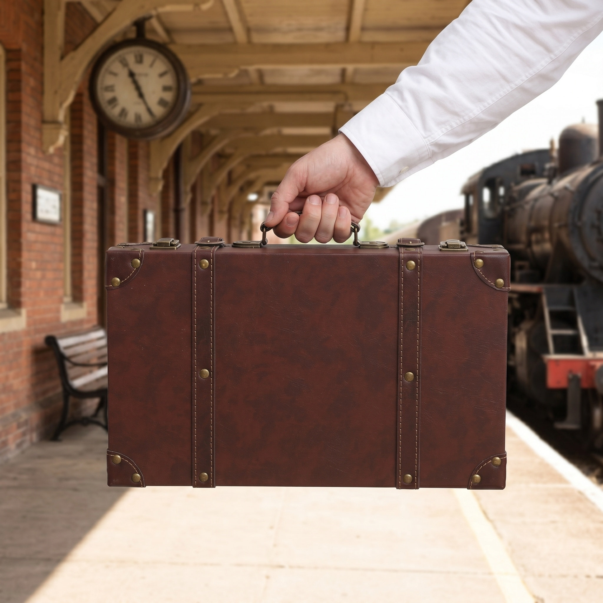 Retro Vintage Koffer Kist Disp - Retro Vintage Trunk Suitcase recensie en prijs