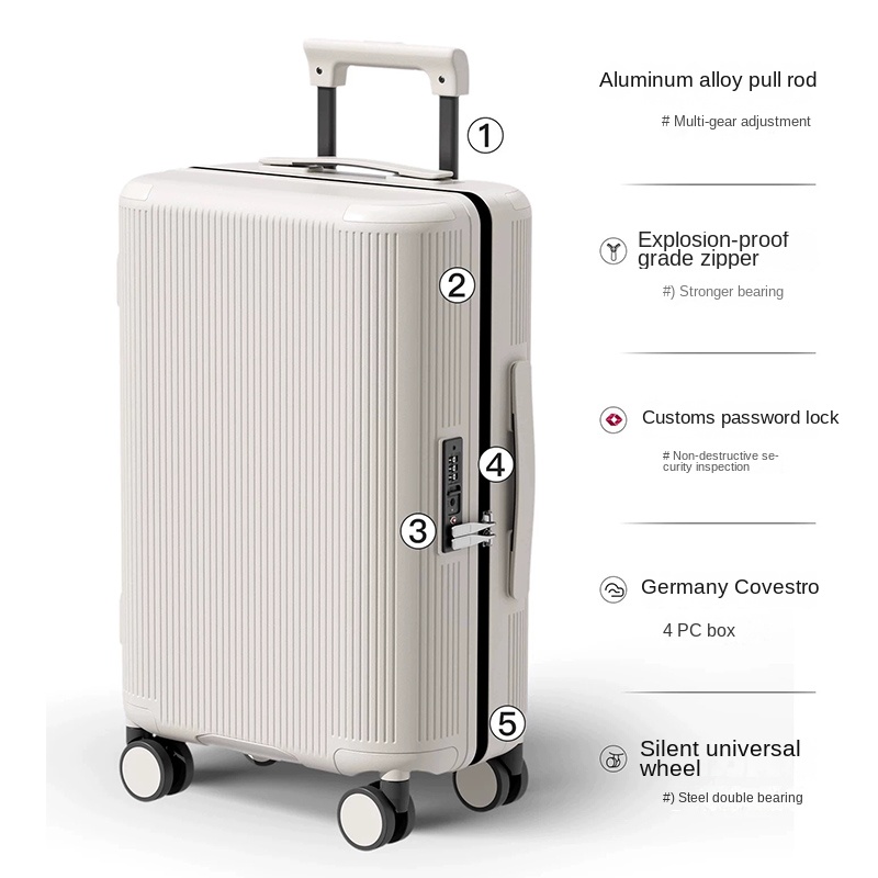 20-inch trolleykoffer, 28-inch - Cabin Size Lightweight Travel Trolley recensie en prijs