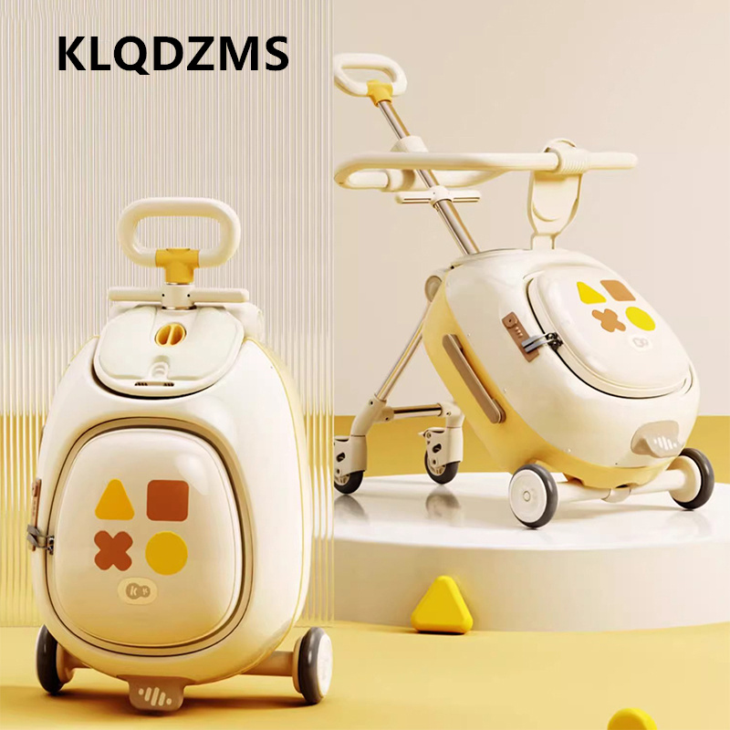KLQDZMS ABS + PC Koffer Kinder - Spinner Wheel Rolling Suitcase 20 Inch recensie en prijs