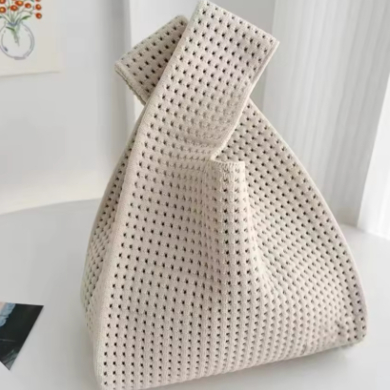 Dames strandtas Holle gebreide - Cosmetic Bags recensie en prijs