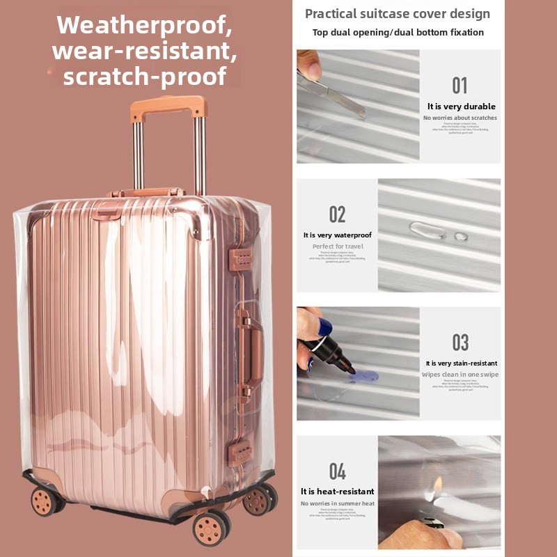 Verdikte beschermhoes voor bag - Luggage Protective Cover Transparent recensie en prijs