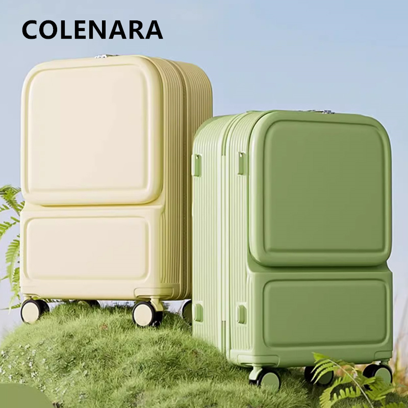 COLENARA ABS + PC Koffer Vooro - Front Opening Laptop Luggage 24 Inch recensie en prijs