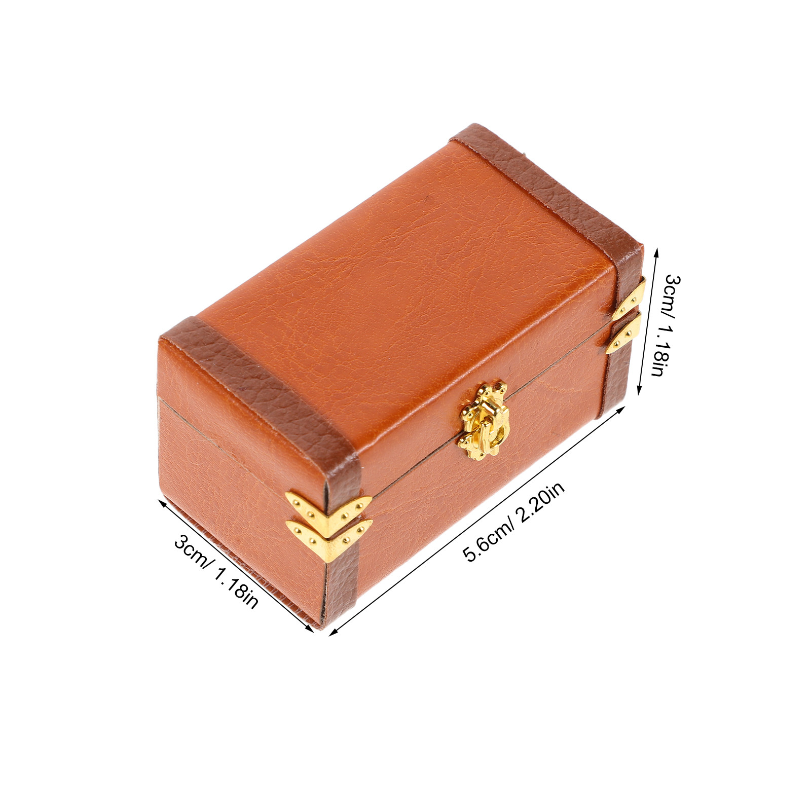 Miniatuur vintage koffer, retr - Retro Vintage Trunk Suitcase recensie en prijs