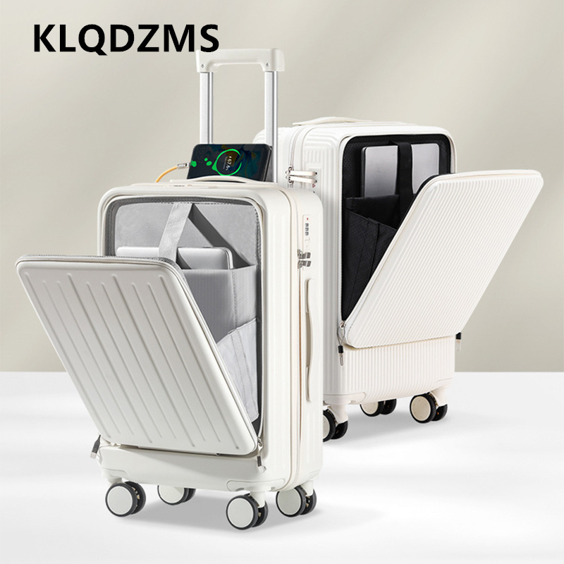 KLQDZMS 20 inch oplaadkoffer m - Front Opening Laptop Luggage 24 Inch recensie en prijs